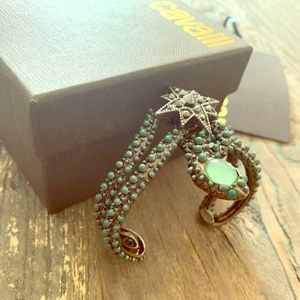 Roberto Cavalli cuff bracelet